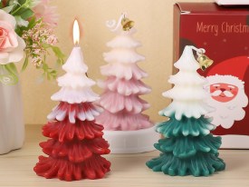 Molde silicona arbolito Navidad abierto 